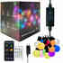 Kit 25 lâmpadas G40, DC5V, 5m, RGB, IR, Bluetooth, IP65, RGB, Regulable